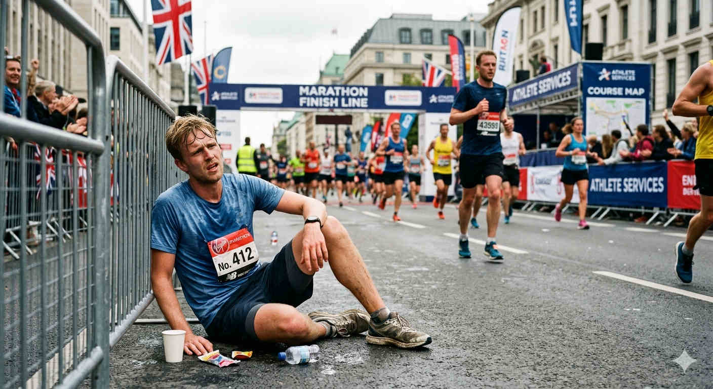 Illustration des principales erreurs à éviter pour un premier marathon